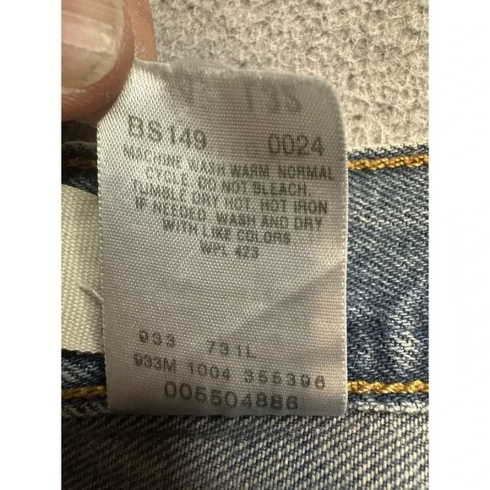 Vintage Levis 550 Relaxed Fit‎ Jeans Mens 42x32 (40x31) Medium Wash Blue Denim